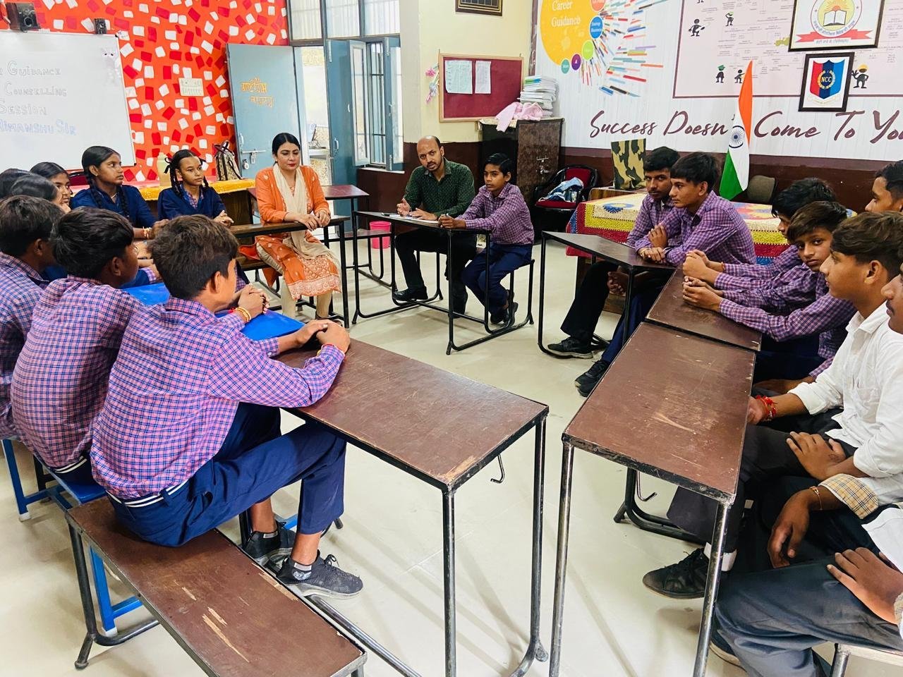 Career Counselling in Gatti Rajo Ki School